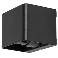 Компактен LED фасаден аплик Hallstatt 10W – стилен антрацит и топла светлина