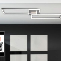 Смарт LED плафон 40W, 4500 lm, променлива светлина 2700–6500K, димируем, с дистанционно, модерна визия и Wi-Fi