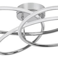 LED Плафон 30W, хром, D57,5см 4000K