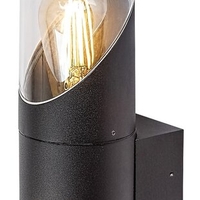 Модерен външен аплик Novigrad – алуминий, черен, E27, IP54 защита