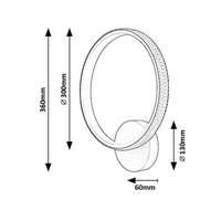 Модерен LED аплик Grete – 15W, 3000K