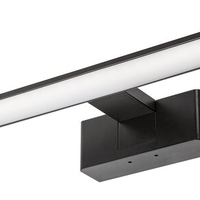 LED осветително тяло за баня 6W, IP44, 4000K, черно