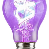 Смарт LED филамент крушка A60 – E27, 4W, 2700K, RGB, Wi-Fi, димируема