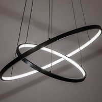 LED висящ полилей 75W, 7500 lm, димируем, променлива светлина 3000–6500K, с дистанционно