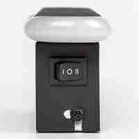 Модерен LED стенен аплик 12W с регулируема цветна температура – черен