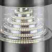 Модерен външен стълб Lisbon LED 7W – елегантно осветление за градина с IP54 защита