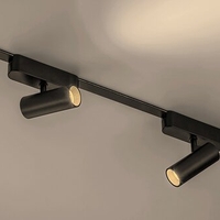 LED спот за релсово осветление – 6W, топло бяло 3000K, черен