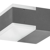 Модерен външен LED аплик Bona 9W – стилно двупосочно фасадно осветление