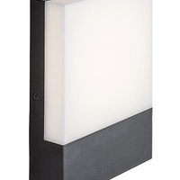 Модерен вертикален LED аплик Gimone 10W – елегантно фасадно осветление с естествена светлина