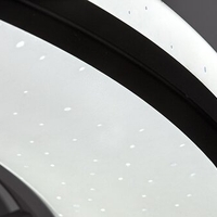 Мултифункционален LED таванен плафон с вентилатор, звезден ефект и регулируема цветна температура