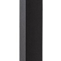 Елегантен външен градински стълб Loanda E27 – модерно осветление с кафяв прозиращ абажур и IP44 защита