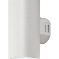 Външен LED аплик Urfa 18W в бял цвят – мощно и регулируемо фасадно осветление