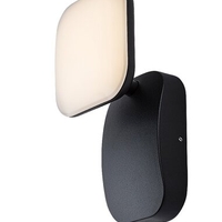 Външен LED фасаден аплик Odiel 12W в черен цвят