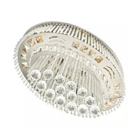 Смарт LED полилей с RGB осветление, Bluetooth управление и вградени тонколони – хром, E27 + LED 9W