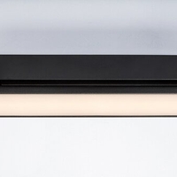 Смарт LED релсово осветление – 7W, регулируема цветна температура 2700–5500K, Wi-Fi, черен алуминий