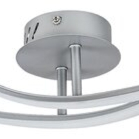 LED плафон Tatjana 15W в сребрист цвят – стилно и равномерно осветление