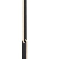 Модерен LED лампион 33W с регулиране на цветната температура – черен