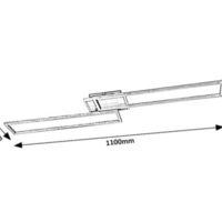 Смарт LED плафон 40W, 4500 lm, променлива светлина 2700–6500K, димируем, с дистанционно, модерна визия и Wi-Fi