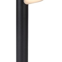 Модерен външен градински LED стълб Odiel 12W с топло бяла светлина и подвижна глава