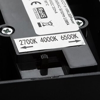 Модерен външен LED аплик Batida 9W с регулируема светлина – стилно фасадно осветление