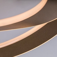 Модерен LED плафон 72W в матирано злато