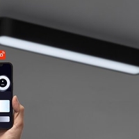 Смарт LED релсово осветление – 7W, регулируема цветна температура 2700–5500K, Wi-Fi, черен