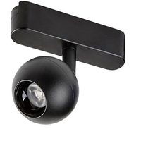 Смарт LED релсов спот – 5W регулируема цветна температура 2700–5500K, Wi-Fi управление, стилен черен алуминий