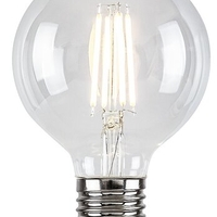 LED филаментна крушка G95 – E27, 7W, 4000K, неутрално бяло