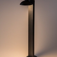 Външен градински LED стълб Wengen 12W с подвижна глава и топло бяла светлина