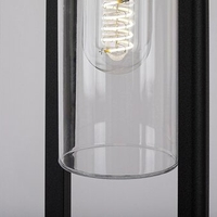 Модерен външен стълб Zernest E27 – стилно градинско осветление с IP54 защита