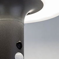 Соларн LED аплик за фасада и тераса с датчик за движение, 10W, 4000K, антрацит, IP44