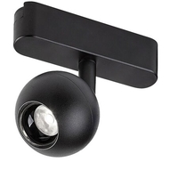 Модерен LED релсов спот – 5W естествено бяло 4000K, стилен черен алуминий