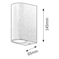 Външен двоен аплик Chile в черно – стил, акцент и функционалност