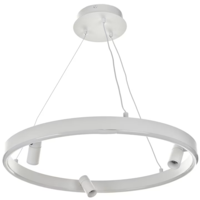 LED висящ полилей 83W със смарт управление, бял