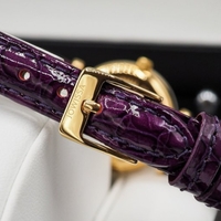 Jowissa Faced Sapphire Crystal Purple-Red