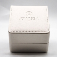Jowissa Faced Sapphire Crystal White Ceramic