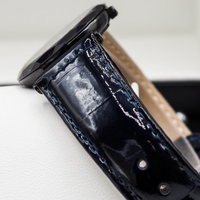Jowissa Faced Sapphire Crystal Blue/Black