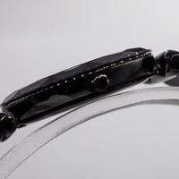 Jowissa Faced Sapphire Crystal Blue/Black