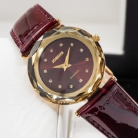 Jowissa Faced Sapphire Crystal Red