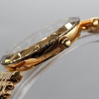 Jowissa Faced Sapphire Crystal Gold/Green