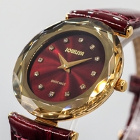 Jowissa Faced Sapphire Crystal Red