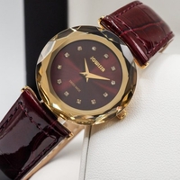 Jowissa Faced Sapphire Crystal Red