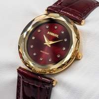 Jowissa Faced Sapphire Crystal Red