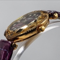 Jowissa Faced Sapphire Crystal Purple-Red