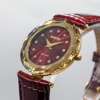 Jowissa Faced Sapphire Crystal Red