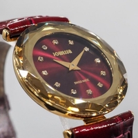Jowissa Faced Sapphire Crystal Red