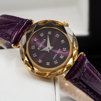 Jowissa Faced Sapphire Crystal Purple-Red