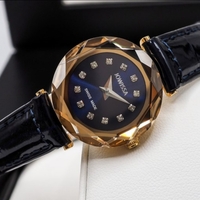 Jowissa Faced Sapphire Crystal Black/Blue