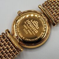 Jowissa Faced Sapphire Crystal Gold/Green
