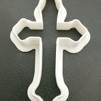 Формичка за сладки, резец - Кръст № 02